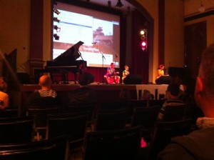 A group performing at Aeolian Hall