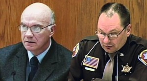 James Lenk (left) and Andrew Colborn (right), former Manitowoc County police officers
